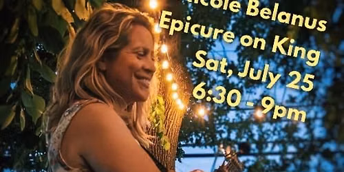 Nicole solo at Epicure on King