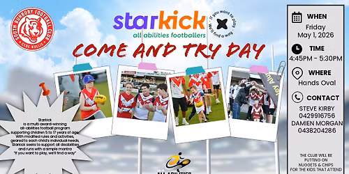 STARKICK Come and Try Day