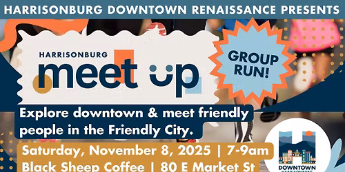 Harrisonburg Meet Up Group Run