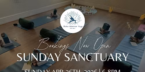 \ud83c\udf19 Sunday Sanctuary \ud83c\udf19 Gentle Yoga \u2022 Restorative\/Yin \u2022 Breathwork \u2022 Yoga Nidra