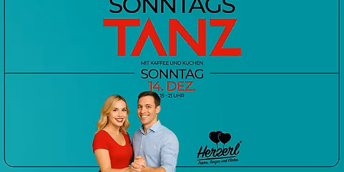 Tanz Sonntag | So. 14.12. | Herzerl