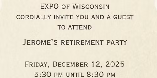 Jerome Dillard Retirement Party