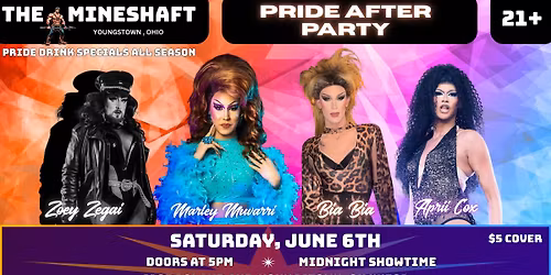 Mineshaft - Pride After Party - Saturday June 6