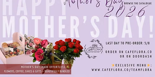 Mother's Day at Cafe Flora