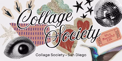 Collage Society SCISSOR SESSIONS Oceanside -Aug Sess 2