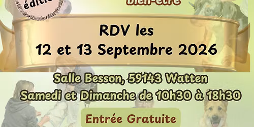 SALON BIEN-\u00caTRE ANIMAL & HUMAIN 2026 (4e \u00e9dition)