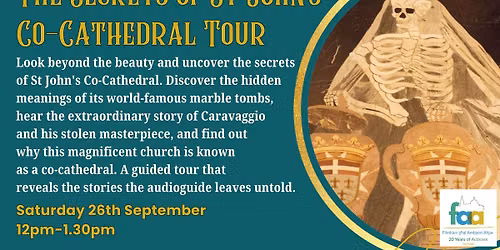 The Secrets of St John's Co-Cathedral Tour