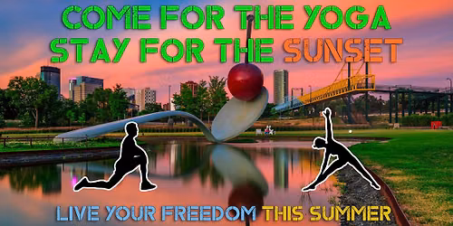 Thursday Sunset Yoga at the Sculpture Garden