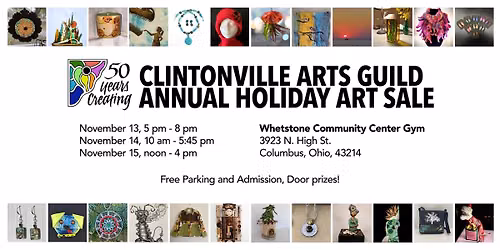 Clintonville Arts Guild Annual Holiday Art Sale