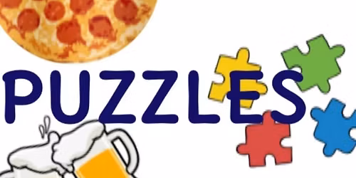 Pizza, puzzle and beer