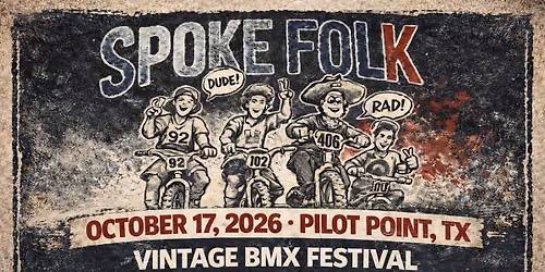 Spoke Folk Festival Oct 16-17th 2026 !