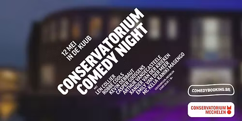Mechelen Conservatorium Comedy Night