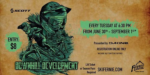 Scott Downhill Development Series 2026 Presented by Dakine
