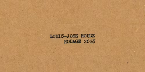 Louis-Jos\u00e9 Houde - En rodage 