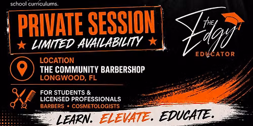 Barber Hands on Scissor Modern Mullet Class