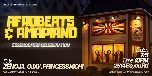 Afrobeats & Amapiano: Essence Fest Celebration