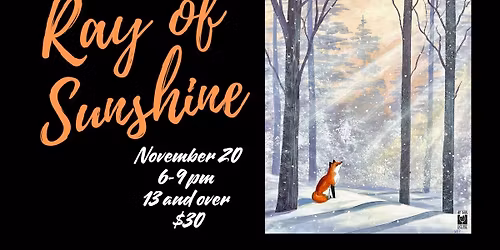 13 and over - Ray of Sunshine