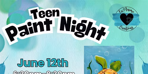 June Teen Paint Night