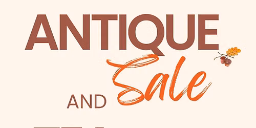 Antique Sale & Fall Tea Tasting