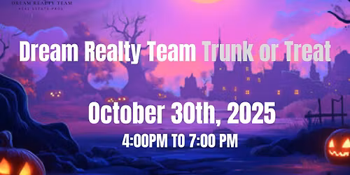 Dream Realty Trunk-Or-Treat\ud83e\udde1\ud83c\udf83\ud83e\udd87