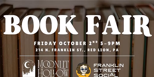 Moonlit Hollow Book Fair at Franklin St. Social