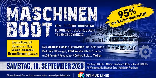 MaschinenBoot 2026 - Unter der Flagge der elektronischen Musik