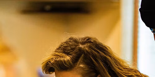 Paint pots and plant.