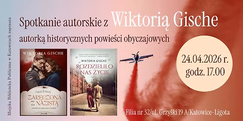 Wiktoria Gische | spotkanie autorskie 