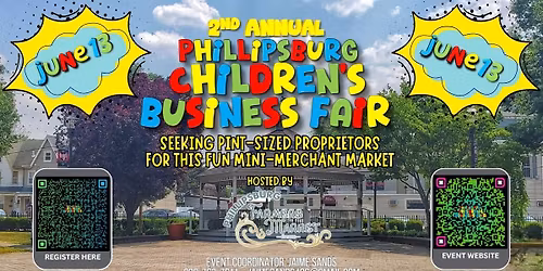 Children's Business Fair at Phillipsburg Farmers Market