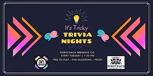 TRIVIA NIGHT AT RORSCHACH BREWERY