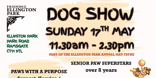 Ellington Park May Fayre DOG SHOW