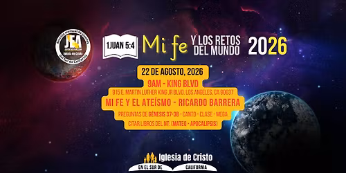 2026 Agosto en King Blvd