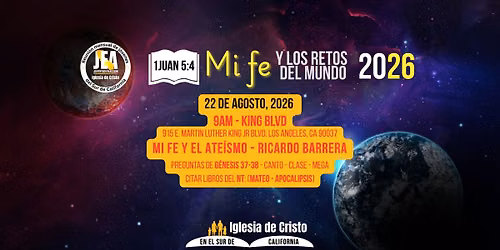 2026 Agosto en King Blvd