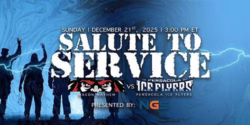 Salute to Service presented by NGS - Mayhem vs. Ice Flyers