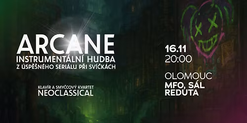 ARCANE: INSTRUMENT\u00c1LN\u00cd HUDBA P\u0158I SV\u00cd\u010cK\u00c1CH OLOMOUC 16.11