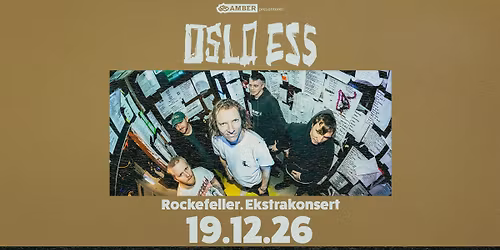 Oslo Ess - Ekstrakonsert \/\/ Rockefeller \/\/ 19.12.26