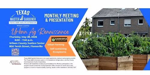 WCEMG Monthly Meeting and Presentation