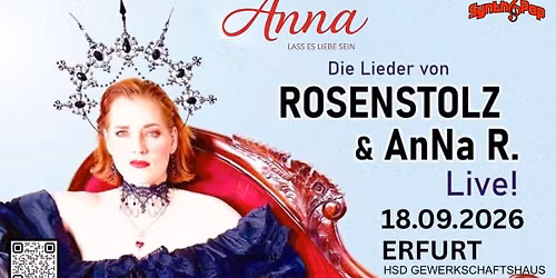 Anna - Lass es Liebe sein \/ Die Lieder von Rosenstolz und AnNa R. LIVE