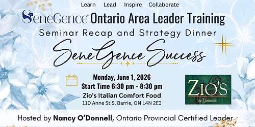 SeneGence Success Seminar Recap & Strategy Dinner