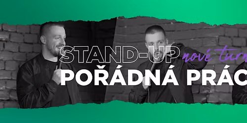 Libor Mach\u00e1\u010dek: \u201ePO\u0158\u00c1DN\u00c1 PR\u00c1CE" stand-up show \/ KO\u0160ICE