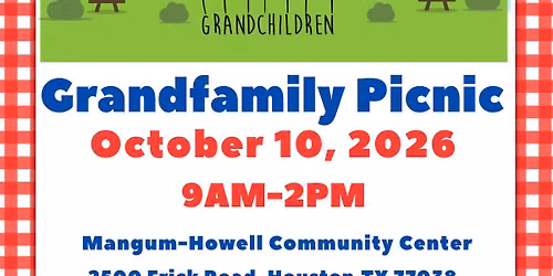 Texas Grandparents Raising Grandchildren 2nd Annual Grandfamily Picnic