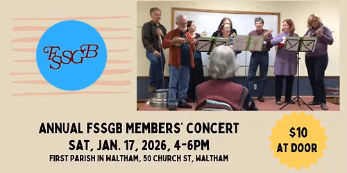 Annual FSSGB Members\u2019 concert