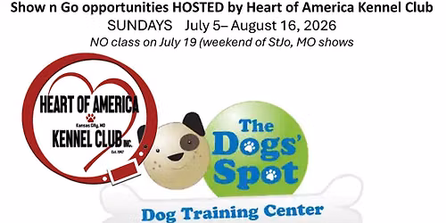 HOAKC Summer Show-N-Go Conformation Classes