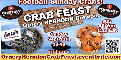 Ornery HERNDON Crab Feast - 2026