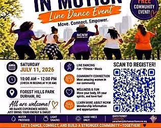Sisterhood in Motion Line Dancing Event