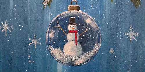 "Christmas Ornament Painting" Customize your own design!