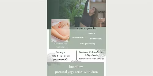 Birthflow Prenatal Yoga Series with Sara