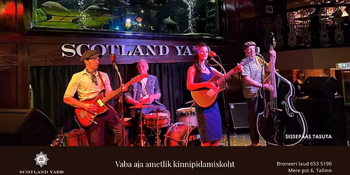 Aastavahetuse pidu Scotland Yardis - RUSTY ROADERS live