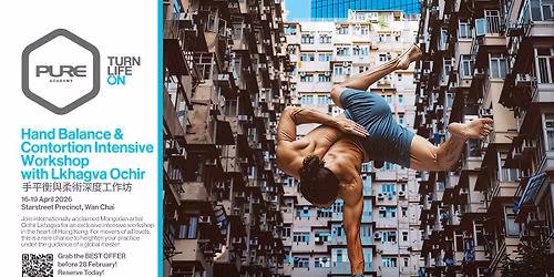 Hand Balance & Contortion Intensive Workshop with Lkhagva Ochir