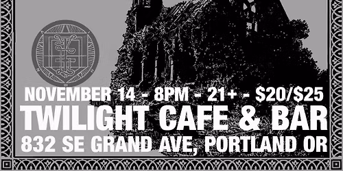 Shoot the Moon Presents - Holy Locust, Pigeon Pit, Jesco Payne & the Painkillers, Lightnin' Luke